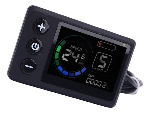 Medidor De Pantalla Para Bicicleta Eléctrica Lcd S869 Dc 24v
