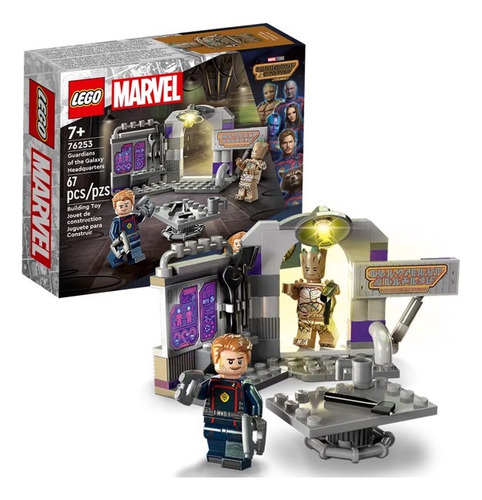 Base Guardianes De La Galaxia Marvel 67 Pz Groot Lego 76253 