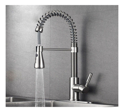 Imagem 8 de 8 de Torneira Cozinha Gourmet Monocomando Misturador Mola Spray