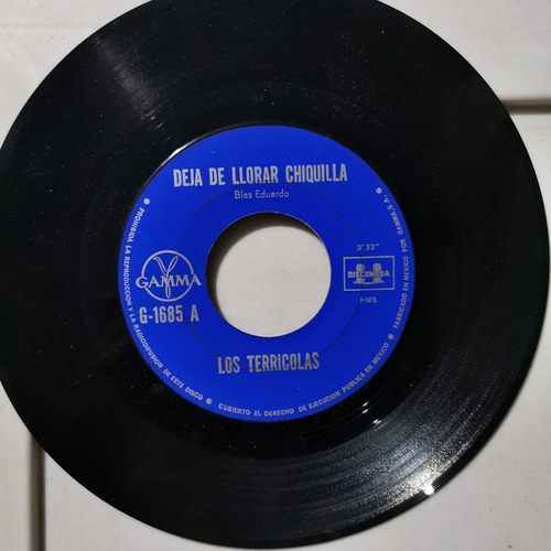 Disco 45 Rpm: Los Terricolas- Sere