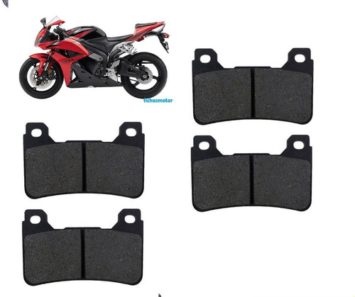 Balatas Delanteras Cbr600 Rr 09-12 Cbr100rr Honda F390 J