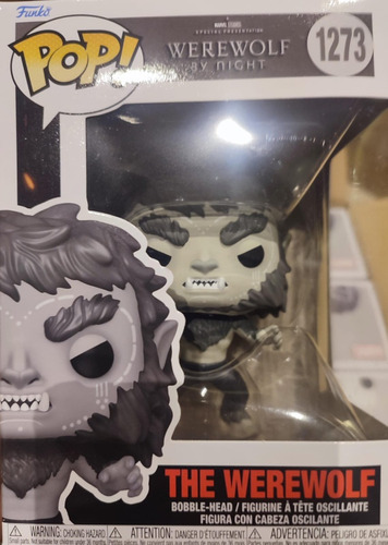 Funko Pop! Marvel Werewolf By Night #1273: The Werewolf