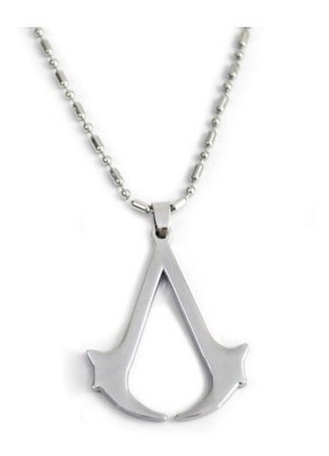 Colar Com Pingente Masculino Cont Assassin's Creed Altair