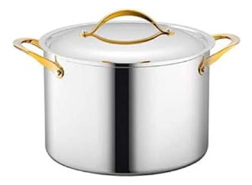 Nutrichef De 8 Cuartos Con Tapa - Olla De Acero Inoxidable L