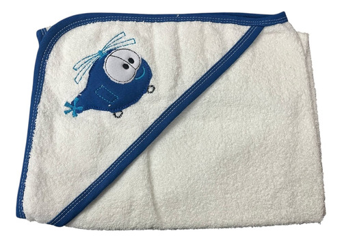 Toallon Bebe C/capucha -be Y Be- Art.103 Azul/helicoptero