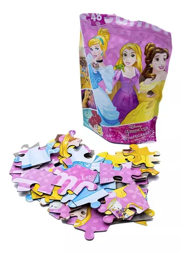 Inmuebles Muslo Artefacto Rompecabezas Princesas Disney Cenicienta Bella Rapunzel