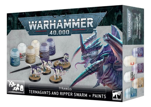 Warhammer 40k Tyranid Paint Set 10ma Edicion