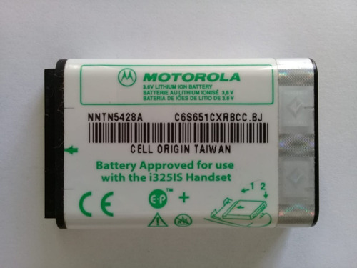Bateria Motorola I3251s/i365is Hadset Usada