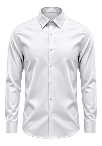 Camisa Social Masculina Slim Fit Premium Passa Facil