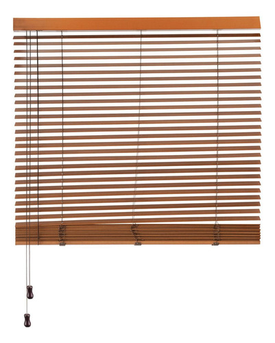 L 12pcs Blind Pull Cord Buttons, Hanging Pulls Brown