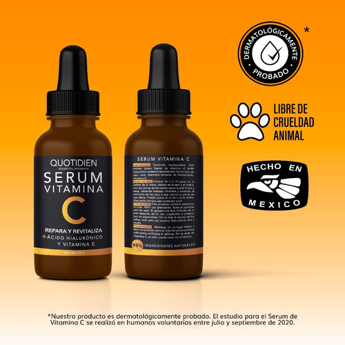 Imagen 5 de 8 de 1 Gel Limpiador + 1 Serum Vitamina C - Kit Cuidado Facial