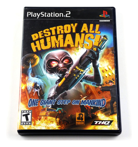 Destroy All Humans Original Playstation 2 Ps2