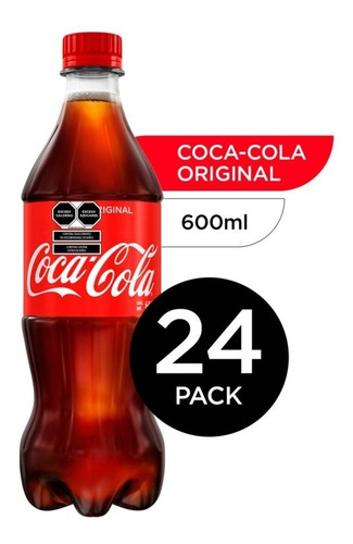 Refresco Coca-cola 24 Pzas De 600 Ml