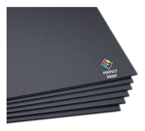 Imagen 1 de 5 de Foam Board Negro 70x100 Plancha Tabla Carton Espuma