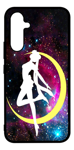 Funda Sailor Moon Compatible Con Samsung Case Tpu Carcasa Negro S25