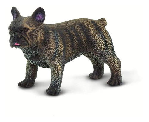 Figura Safari Perro Bulldog Francés Juguete Realista Febo