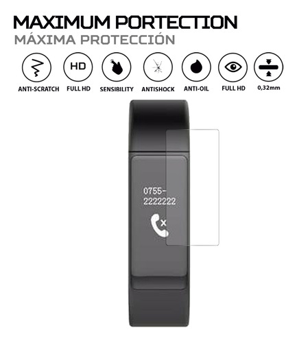 Protector Pantalla Antishock Para Iwown I5 Plus