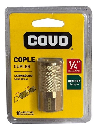 Acople Para Neumatico Hembra 1/4 Npt Covo 