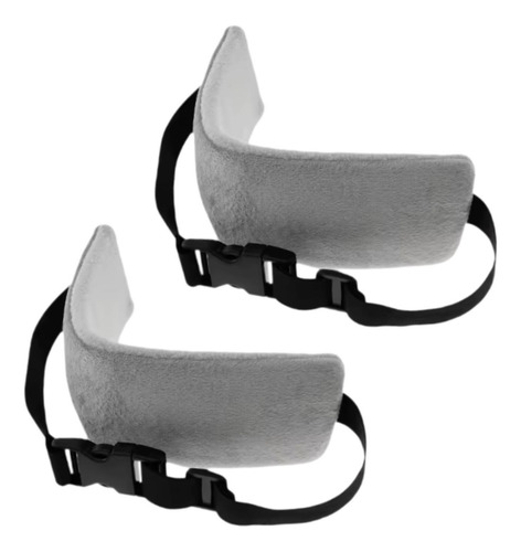 2x Correas De Almohada De Reposapiés Almohada De Gris