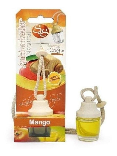 Sys Aromas Ambientador Natural Para Vehículos Aroma Mango
