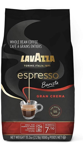 Lavazza Delicioso Café Espresso Gran Crema Grano Entero 1 Kg