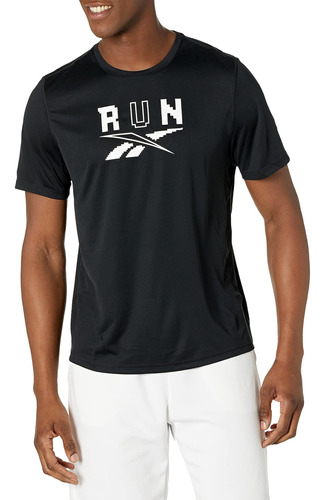 Reebok Camiseta Para Correr Con Gráfico Estándar Para Hombre