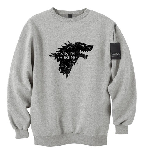 Buzo Cuello Redondo Niño Game Of Thrones Art Logo  - Psgt1