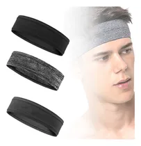 Comprar Bandas Para El Sudor Balacas Elásticas X3 Unidades Cabello