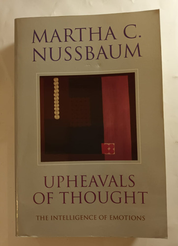Upheavals Of Thought Martha Nussbaum