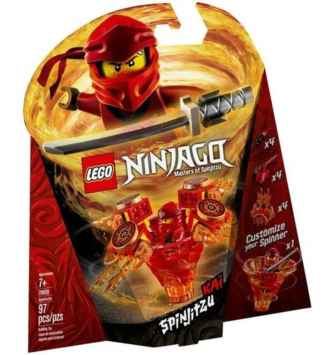 Lego Spinjitzu Kai Ninjago Master Of Spinjitzu 70659