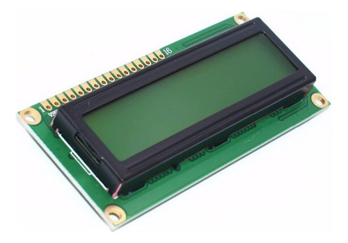 Display Lcd 16x2 Com Backlight Verde E Escrita Preta