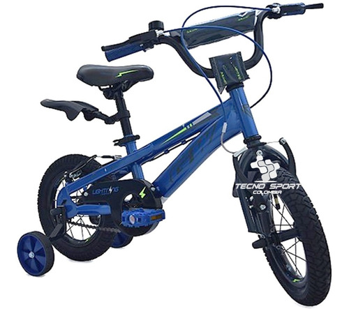 Bicicleta Niño Gw Rin 12 Lighting Con Accesorios Promoción