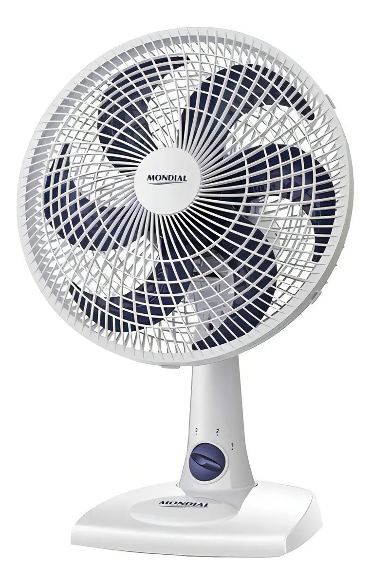 Ventilador De Mesa 30cm 6 Pás 50w 3 Velocidades Mondial