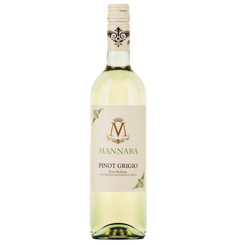 Imagem 1 de 1 de Vinho Italiano Branco Pinot Grigio Mannara 750ml