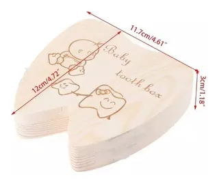 Caja De Recuerdos Para Dientes Y Cordon Umbilical Bebes