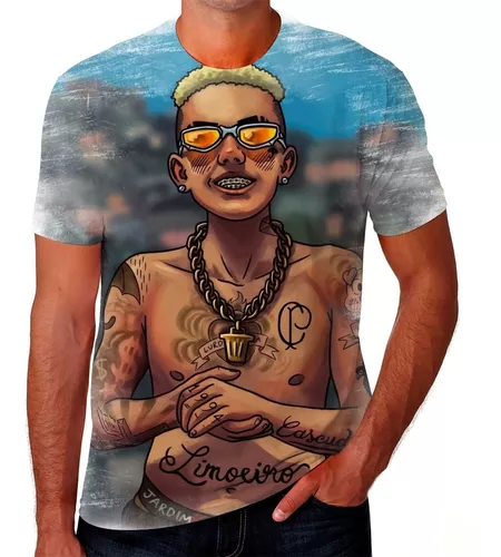 Camiseta Motos Grau Na Favela 244 Peita Chave De Quebrada no Shoptime