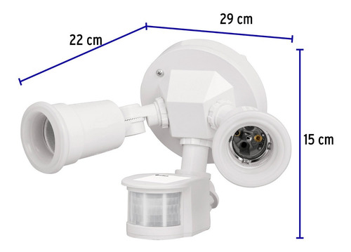 Arbotante De Seguridad Con Sensor De Luz Y Movimiento