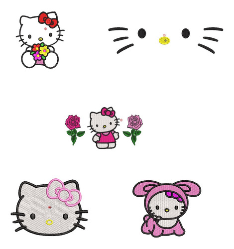 Matrices D Bordar Maquinas Bordadoras Hello Kitty Con Regalo