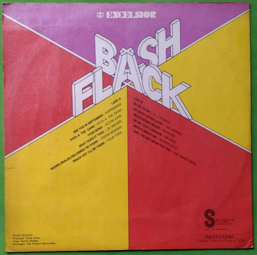 Lp Flashback Excelsior 74 Marvin Gaye Kool & The Gang Vinil (Usado)