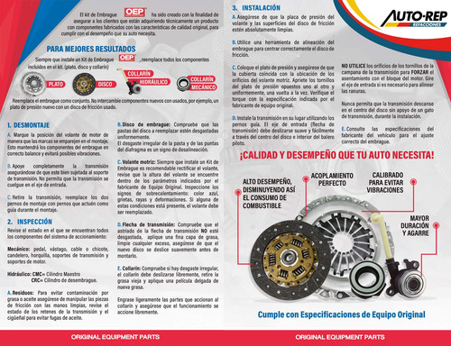 Clutch 622331133 Disco Plato Collarín Oep