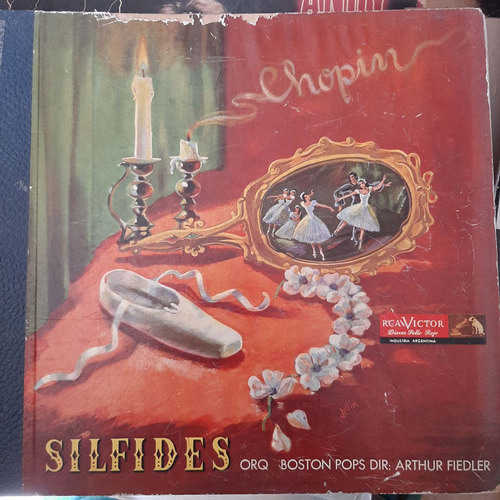 Portada Pasta Arthur Fiedler Chopin Las Silfides P0