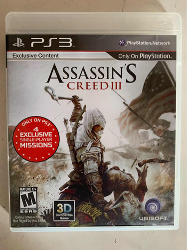 Assassins Creed 3 - Juego De Ps3