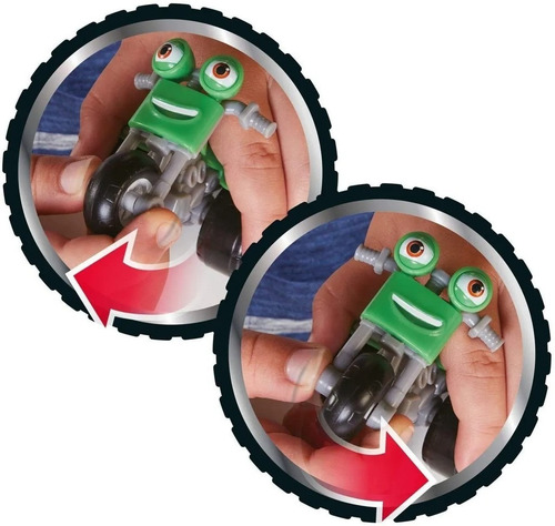 Imagem 5 de 6 de Boneco Ricky Zoom - Figura Moto Dj 8cm - Sunny Brinquedos