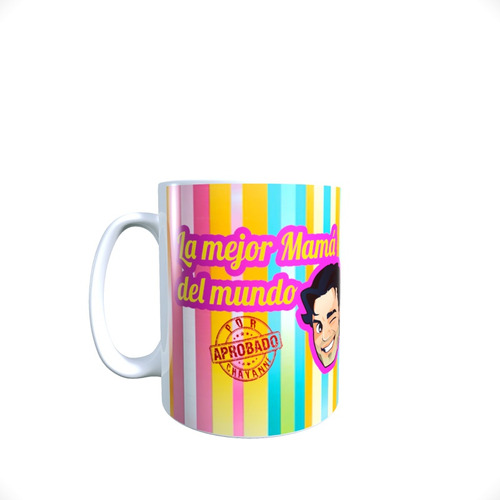 Taza Mágica Chayanne Para Día De Las Madres Personalizable