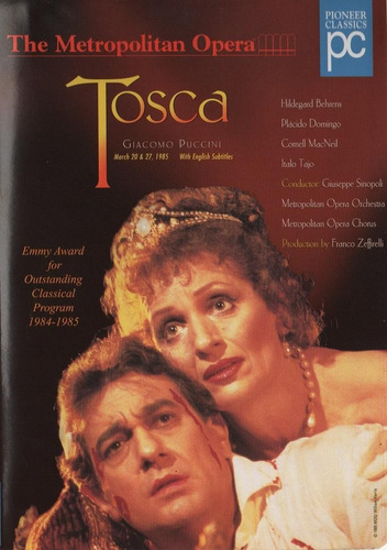 Tosca - The Metropolitan Opera - Importado - Dvd