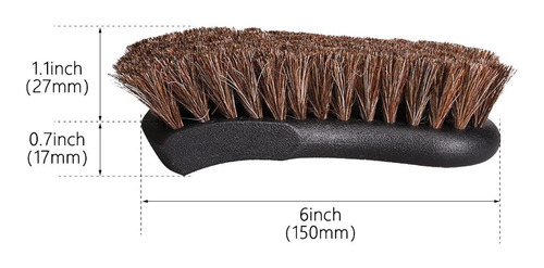 Imagen 3 de 5 de Cepillo Premium Exterior Interior Piel Lona Vinil Tela