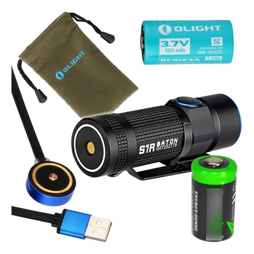 Olight S1r Turbo Linterna 900 lumen Cree Xp Led Edc Li