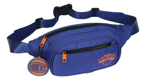 Riñonera Deportiva Nba Knicks Oficial Ajustable + Llavero