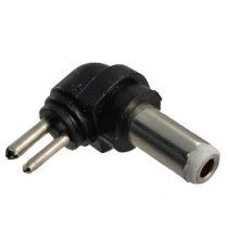 Conector Ponta Plug Fonte Carregador Universal Pino Branco