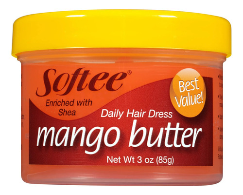 Softee Mango Mantequilla Pelo/vestido (paquete De 2)
